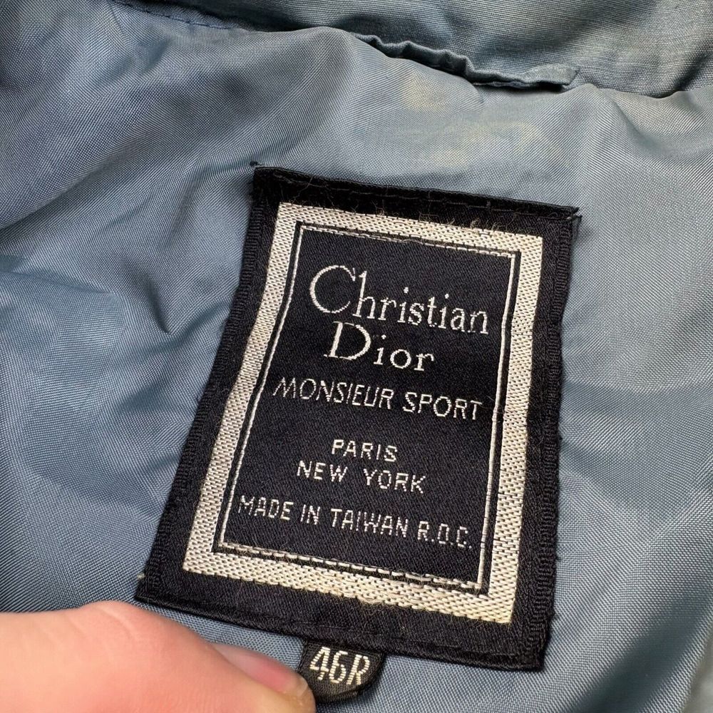 Dior Gray Bomber Jacket - Picture 6 of 8